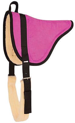 Mustang MicroSuede Bareback Saddle Pad - Jeffers - Horse Supplies > Horse Tack > Saddles