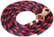 Mustang Poly Colorful Lead Rope, Bull Snap - Jeffers - Horse Supplies > Horse Tack > Horse Halters