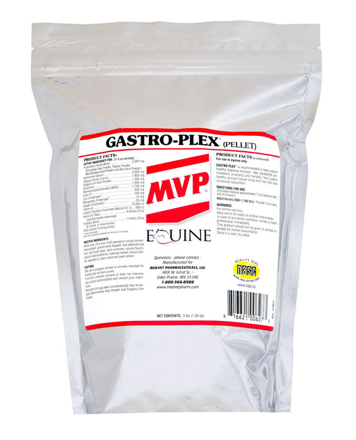 Med-Vet Gastro-Plex Pellets - 3 lb Gastro-Plex Pellets  