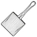 Stainless Steel Litter Scoop -   