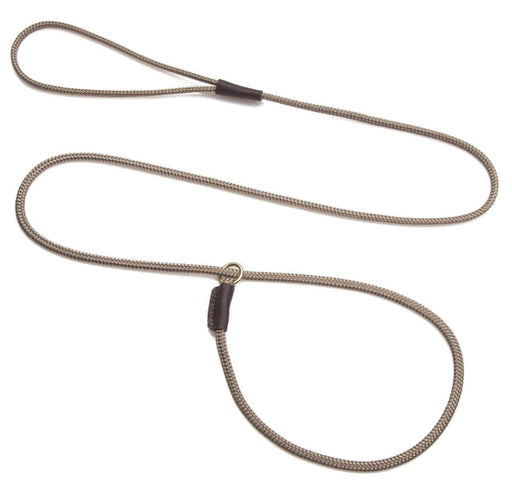 Mendota British Show Slip Leash - Mendota British Show Slip Lead (Tan)  