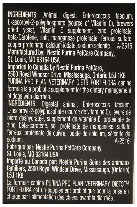 Purina Pro Plan Veterinary Diets FortiFlora Canine - 30 count FortiFlora Canine  