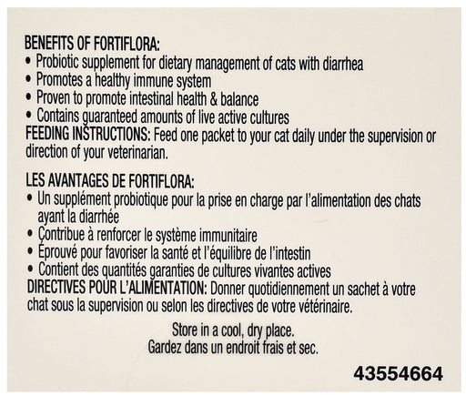 Purina Pro Plan Veterinary Diets FortiFlora Feline - 30 Count (6 pack) FortiFlora Feline  