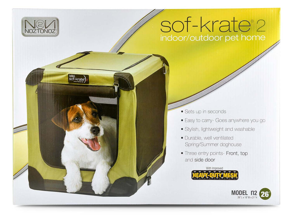 Noztonoz soft dog crate hotsell