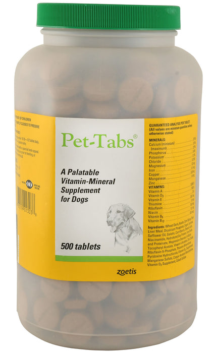 Pet-Tabs - Pet-Tabs, 500 Count  