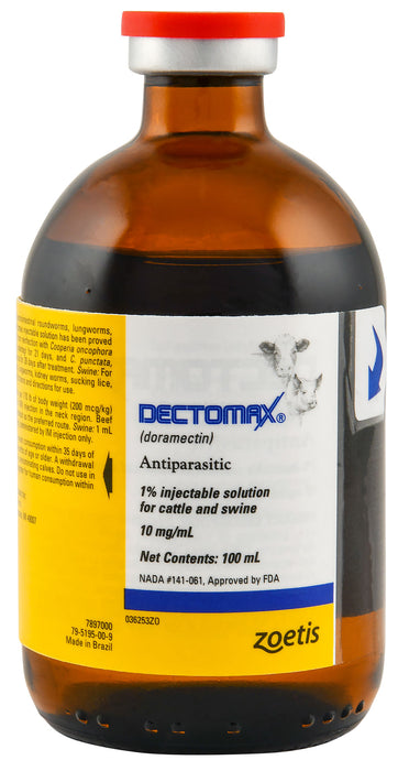 Dectomax Injectable Wormer - Dectomax Injectable Wormer, 100 mL  