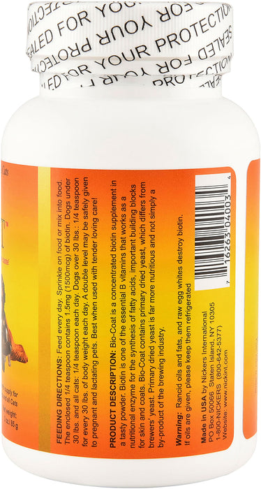 Bio-Coat - Bio-Coat Supplement, 3 oz  