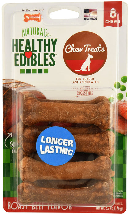 Nylabone Healthy Edibles, Petite (3.5"), 8 pack - Duck  