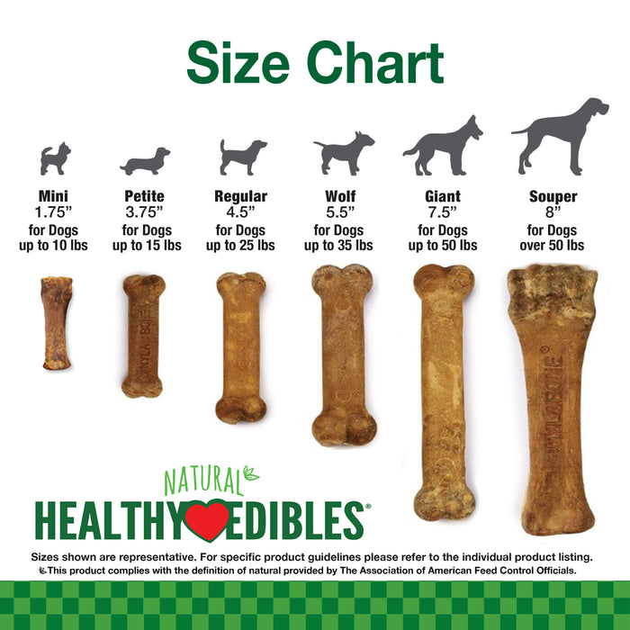 Nylabone Healthy Edibles, Regular (4.5"), 3 pack - Chicken  