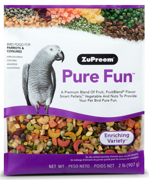 Pure Fun Bird Food for Parrots & Conures -   