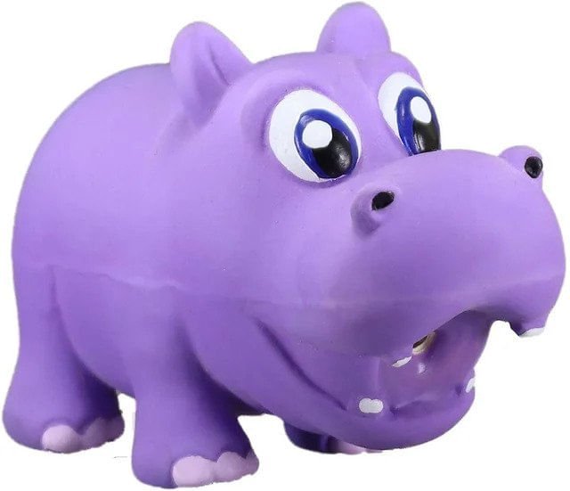 NaturFlex Babies Hippo Latex Dog Toy — Jeffers