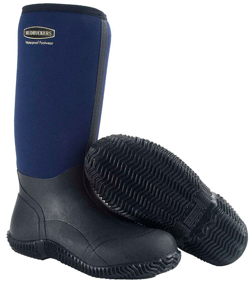 Navy Mudruckers Waterproof Tall Boots - Jeffers - Women > Boys > Shoes, Boots