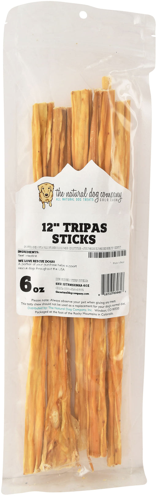 12" Tripas Sticks - 12" Tripas Sticks, 6 oz  