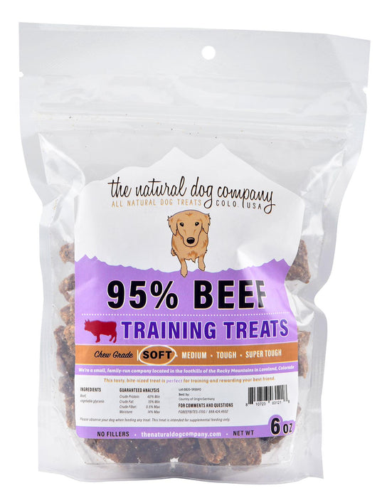 95% Meat Training Treats, 6 oz - Beef  