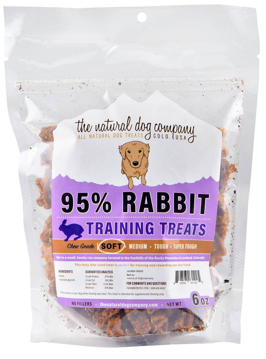 95% Meat Training Treats, 6 oz - Rabbit  