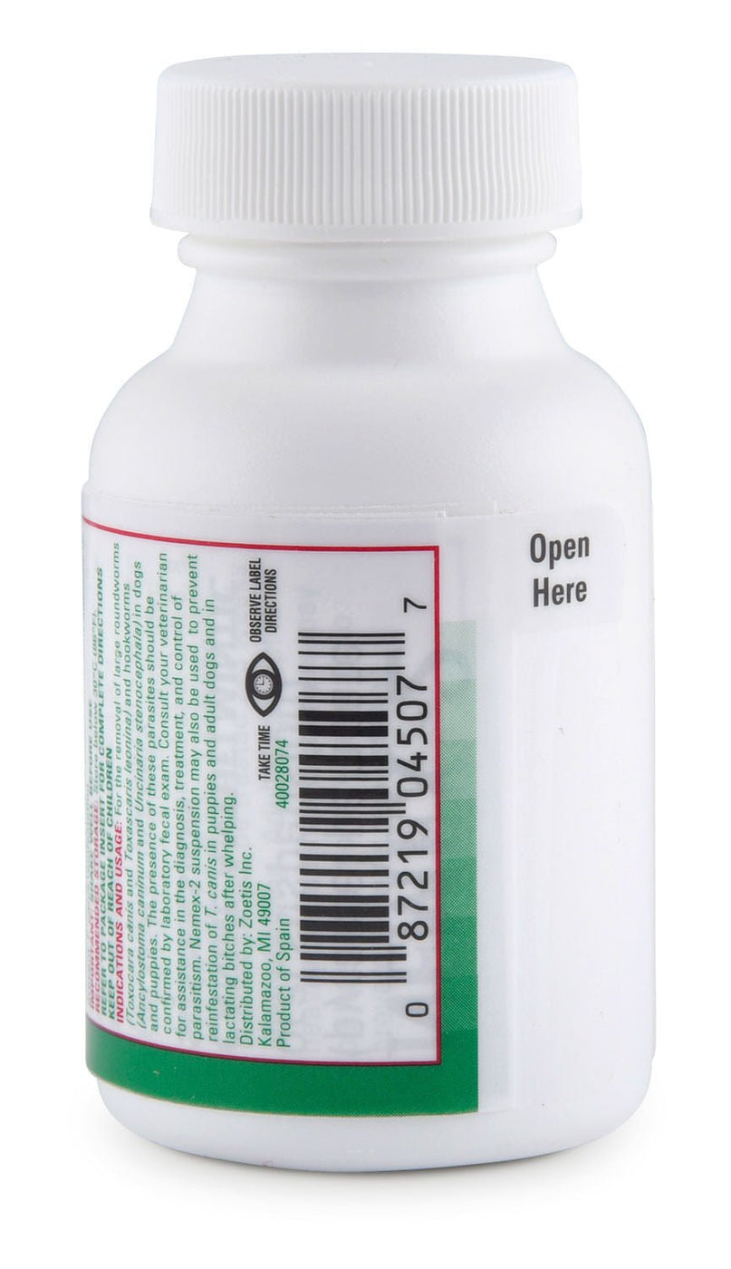Nemex 2 Dewormer for Dogs & Puppies Nemex Pyrantel Pamoate — Jeffers