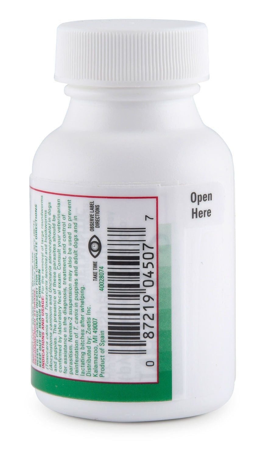 Nemex 2 Dewormer for Dogs & Puppies Nemex Pyrantel Pamoate — Jeffers