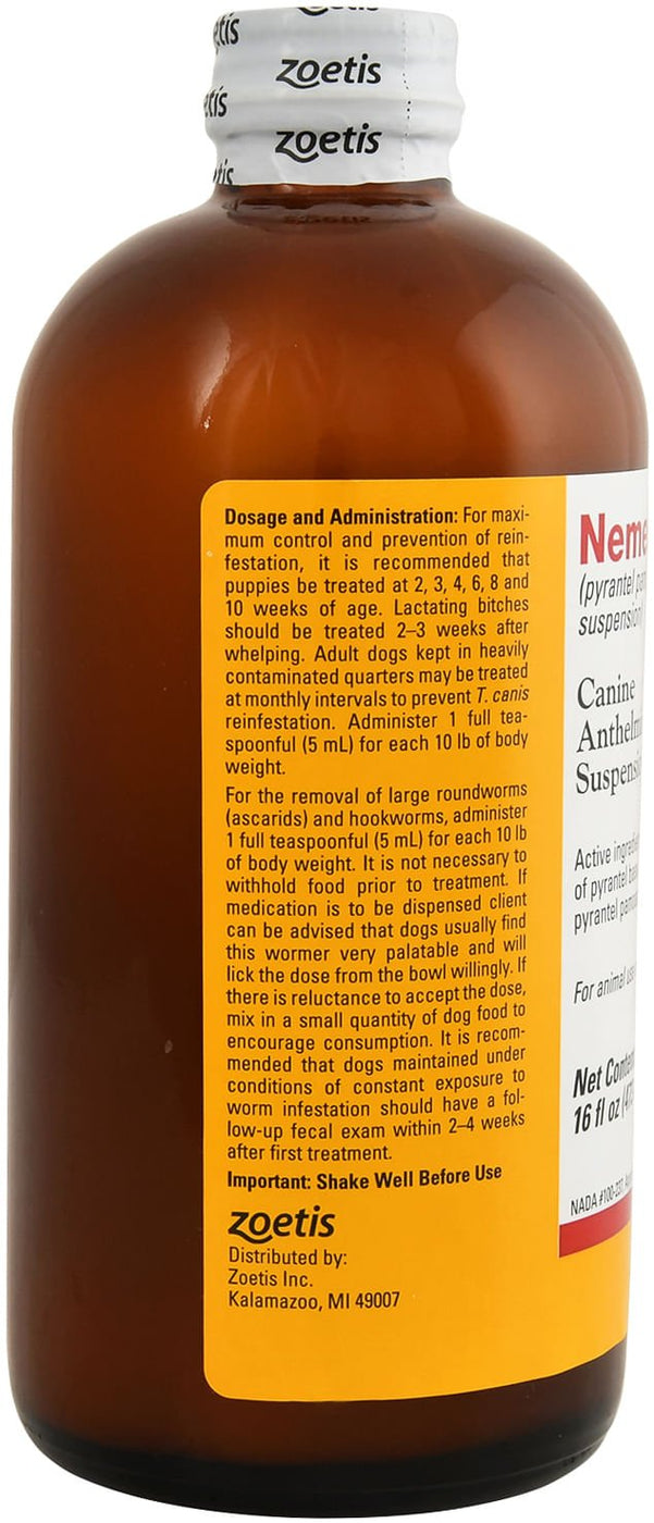 Nemex 2 Dewormer for Dogs & Puppies Nemex Pyrantel Pamoate — Jeffers