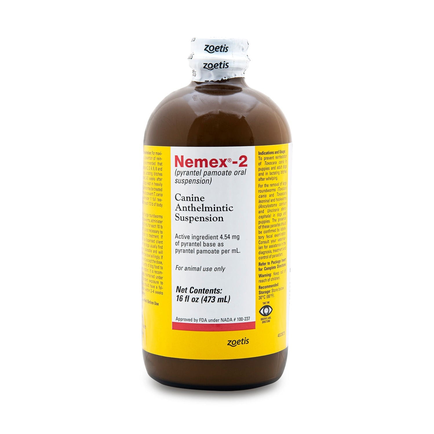Nemex 2 Dewormer for Dogs & Puppies Nemex Pyrantel Pamoate — Jeffers