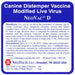 NeoVac D Dog Vaccine (25 x 1ml) - NEO1 - 1ml - 25ct - 2