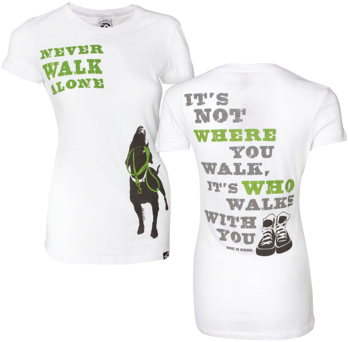 Never Walk Alone Tee - Jeffers - Dog Supplies > Dog Supplies