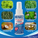 No Natz Bug Repellent Spray – Natural DEET-Free Formula for Horses, Dogs & Livestock - NTZAD - 8 oz - 6