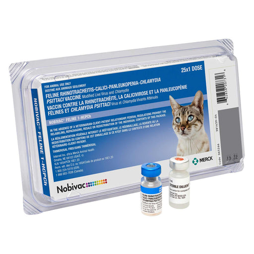 Nobivac Feline 1 - HCPCh Cat Vaccine - SHJ2 - 25 Dose - 1