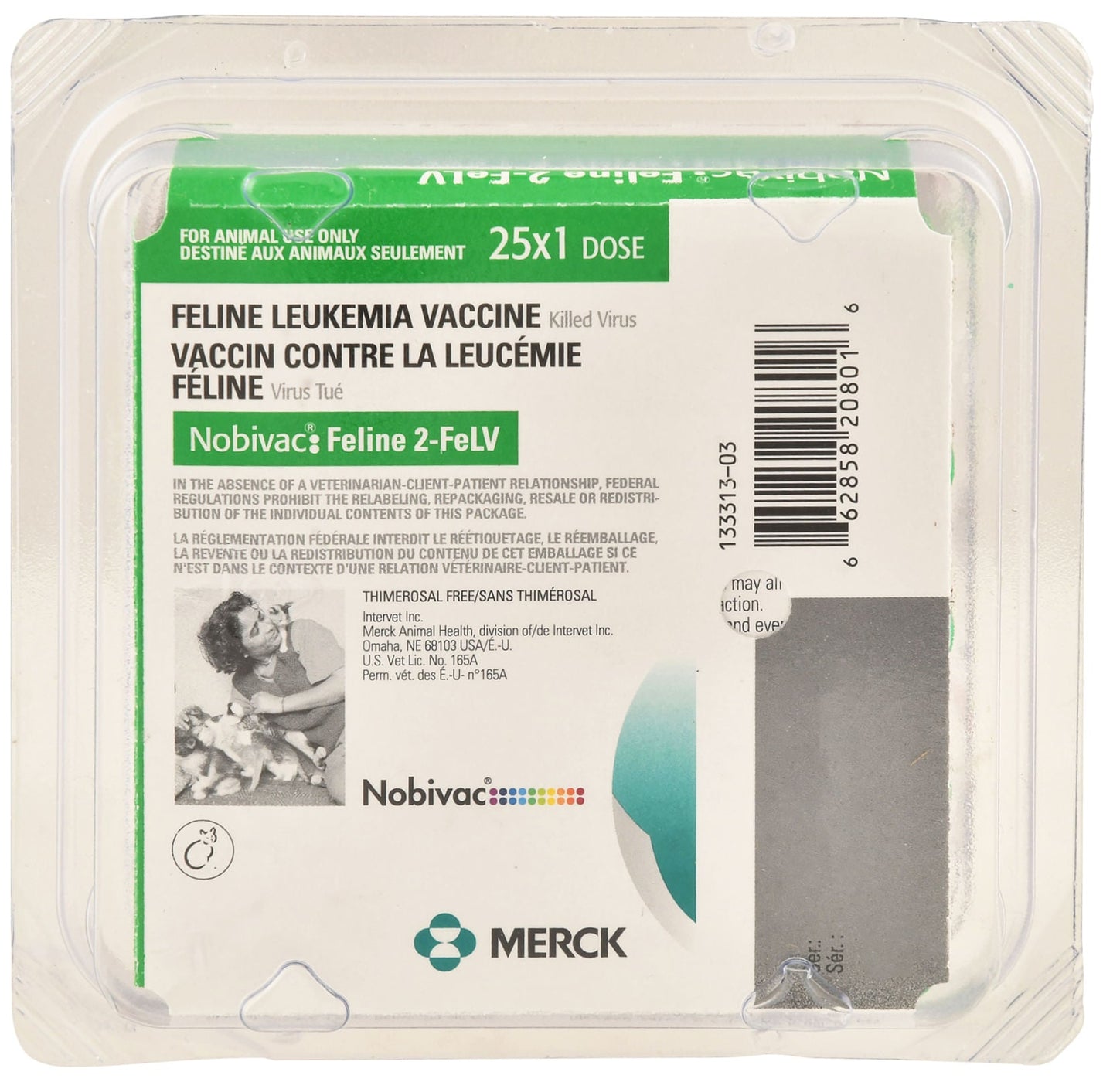 Nobivac FeLV Vaccine for Cats, 25 Doses — Jeffers