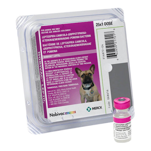 Nobivac Lepto 4, 25 x 1 - Jeffers - Animal Health & Wellness > Vaccines