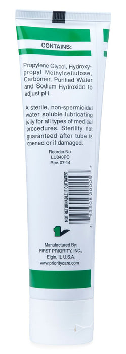 Gel lubricante estril no espermicida, tapa abatible de 5 onzas Jeffers Gel lubricante estril no espermicida, tapa abatible de 5 onzas Jeffers