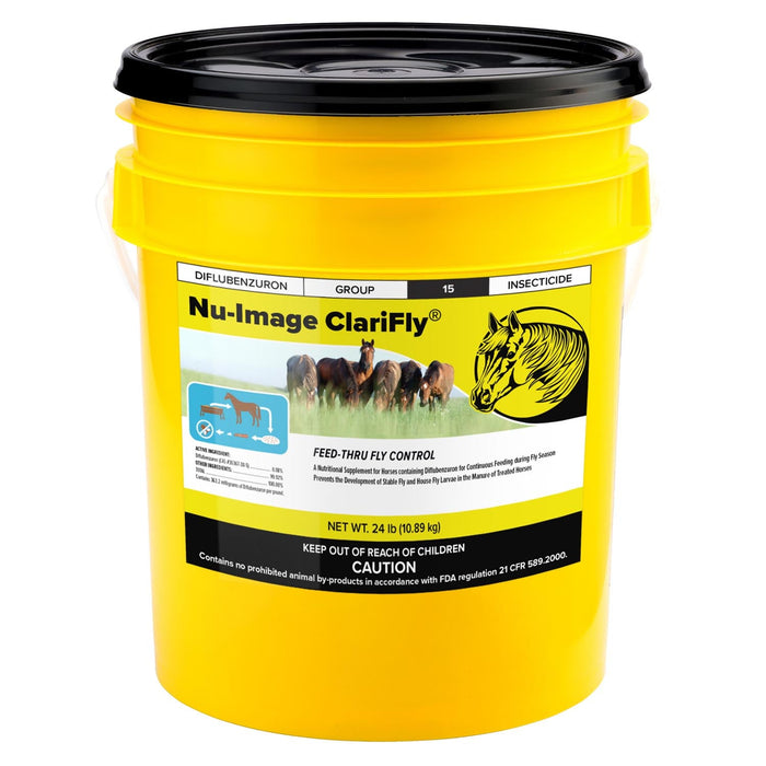 Nu - Image ClariFly Feed - Thru Fly Control & Coat Supplement for Horses - Jeffers - Animal Health & Wellness > Fly & Insect Control
