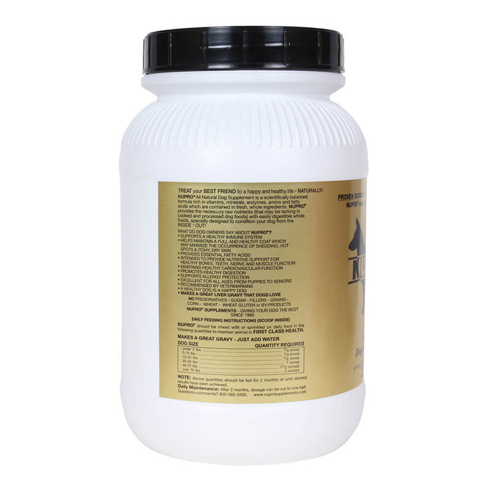 Nupro All Natural Dog Supplement - Gold, 5 lbs - 015NPR01-5 - 5 lb - 3