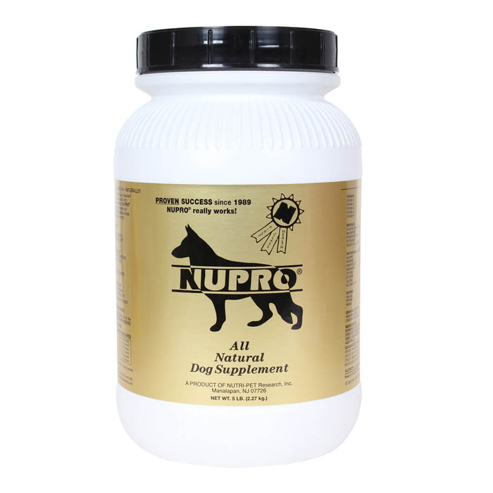Nupro All Natural Dog Supplement - Gold, 5 lbs - 015NPR01-5 - 5 lb - 1