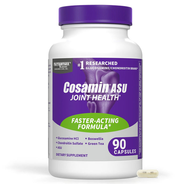 Nutramax Cosamin ASU Joint Health Supplement with Glucosamine, Chondroitin & ASU for Men’s & Women's Joint Health - 2FXB - 90 Capsules - 1