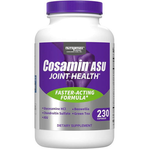 Nutramax Cosamin ASU Joint Health Supplement with Glucosamine, Chondroitin & ASU for Men’s & Women's Joint Health - 2FXD - 230 Capsules - 1