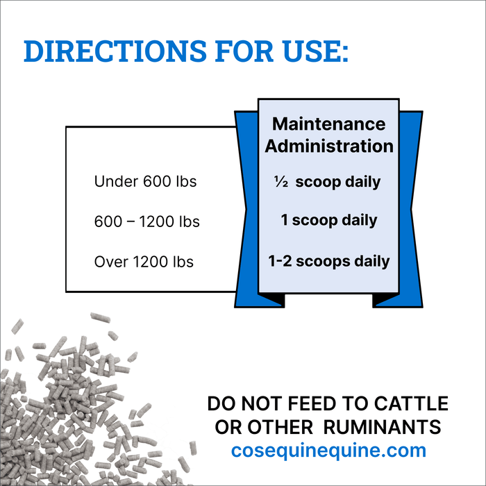 Nutramax Cosequin ASU Joint & Hoof Pellets Joint Health Supplement for Horses - 060NM-3000007 - 3