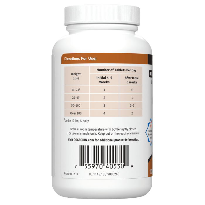 Nutramax Cosequin DS Joint Health with Glucosamine and Chondroitin Supplement for Dogs - 015NM-CDS132 - 132 ct - Each - 3