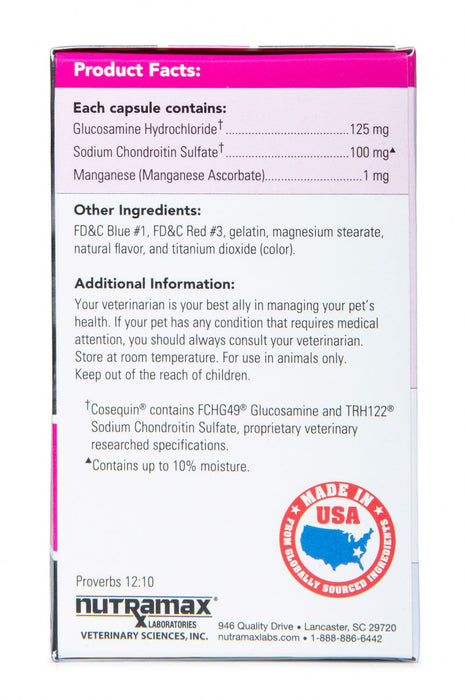 Nutramax Cosequin Joint Health Supplement for Cats - With Glucosamine and Chondroitin - Jeffers - Animal Health & Wellness > Joint Health