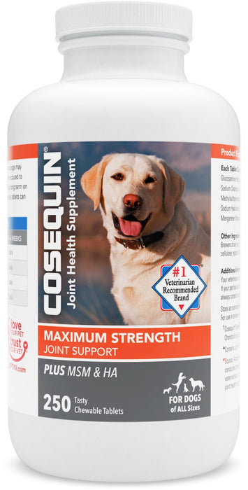 Nutramax Cosequin Maximum Strength Joint Health Supplement for Dogs - Jeffers - Animal Health & Wellness > Joint Health