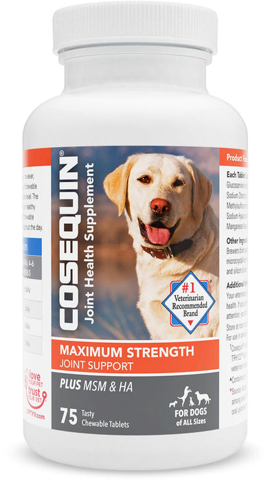 Nutramax Cosequin Maximum Strength Joint Health Supplement for Dogs - Jeffers - Animal Health & Wellness > Joint Health