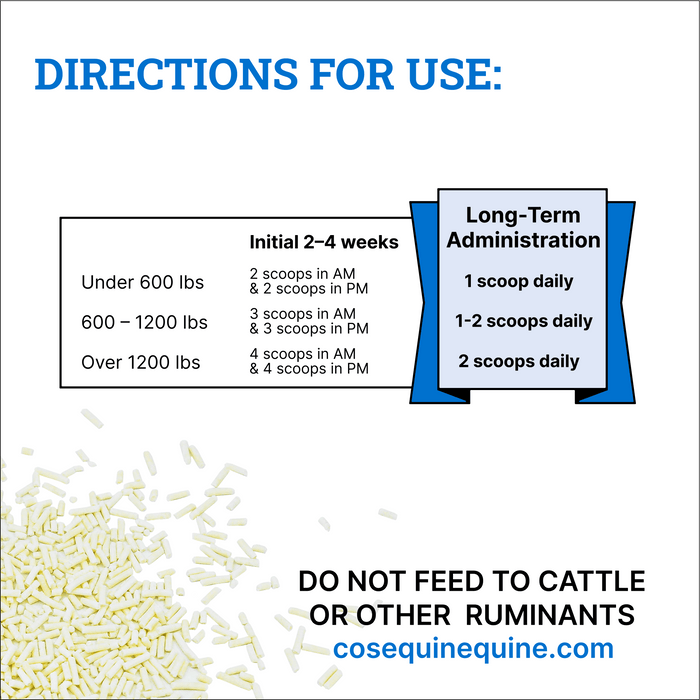 Nutramax Cosequin Original Pellets Joint Health Supplement for Horses, 910 Grams - 060NM-3000252 - 5