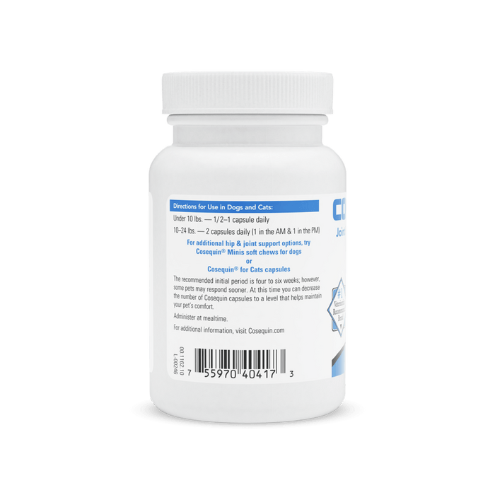 Nutramax Cosequin Regular Strength Joint Health Supplement for Cats and Small Dogs, With Glucosamine and Chondroitin - Jeffers - Animal Health & Wellness > Joint Health