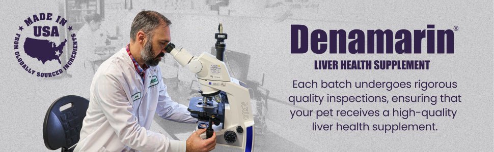 Nutramax Denamarin Liver Health, Stabilized Tablets - 015NM-D90 - Up to 12lbs - 1 pk (30 ct) - 11