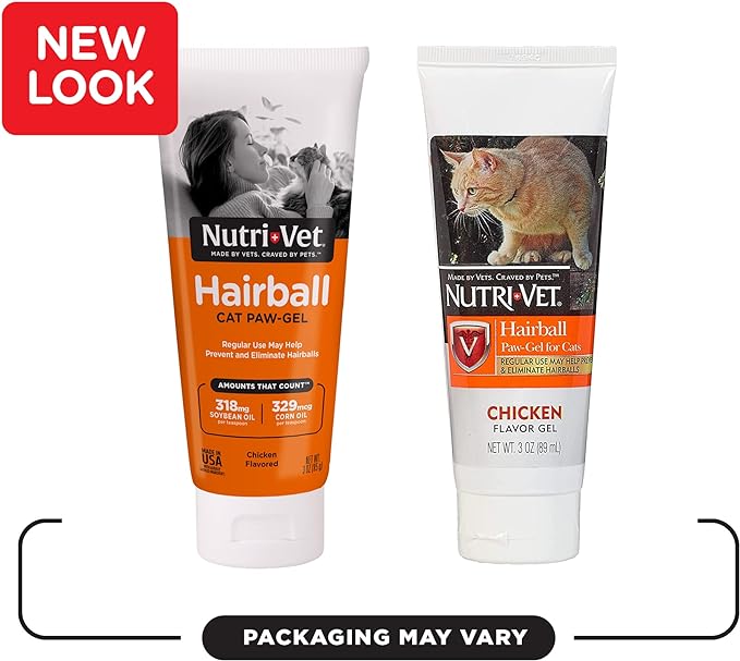 Nutri - Vet Hairball Paw - Gel for Cats - Jeffers - Animal Health & Wellness > Vitamins & Supplements