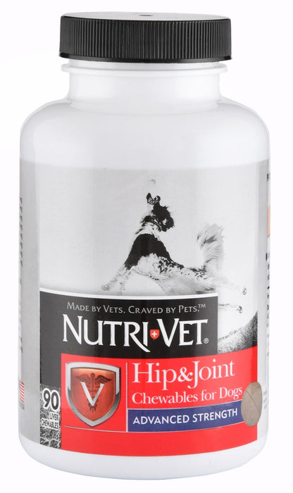 Nutri - Vet Hip & Joint Advanced Strength Chewables for Dogs - Jeffers - Animal Health & Wellness > Joint Health