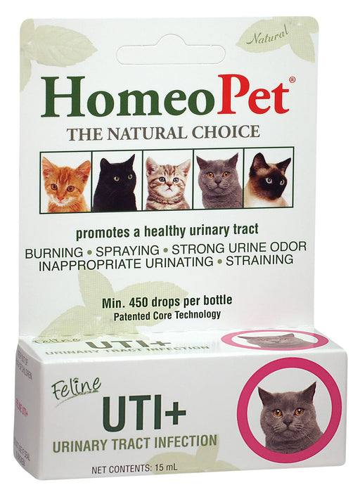 Homeopet Feline UTI+, 15 mL -   