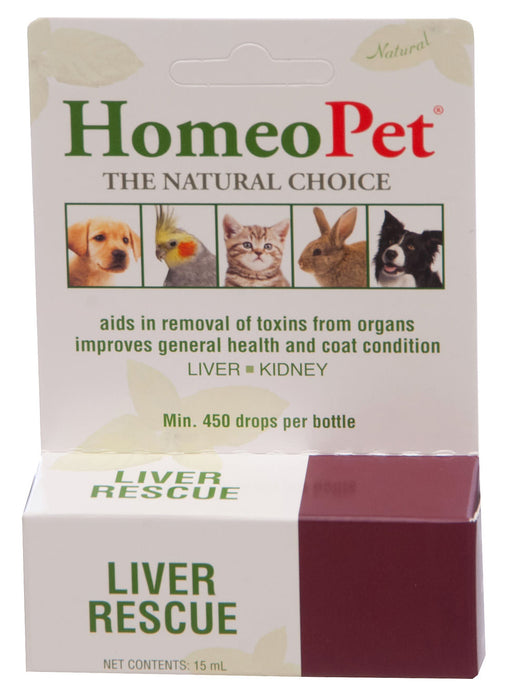 HomeoPet Liver Rescue, 15 mL -   