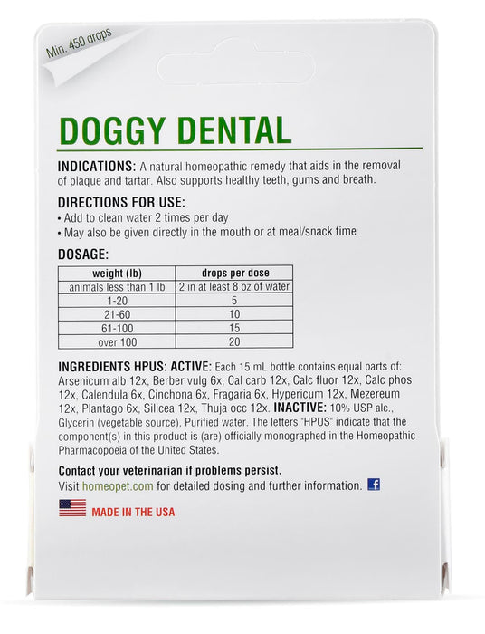 HomeoPet Doggy Dental -   