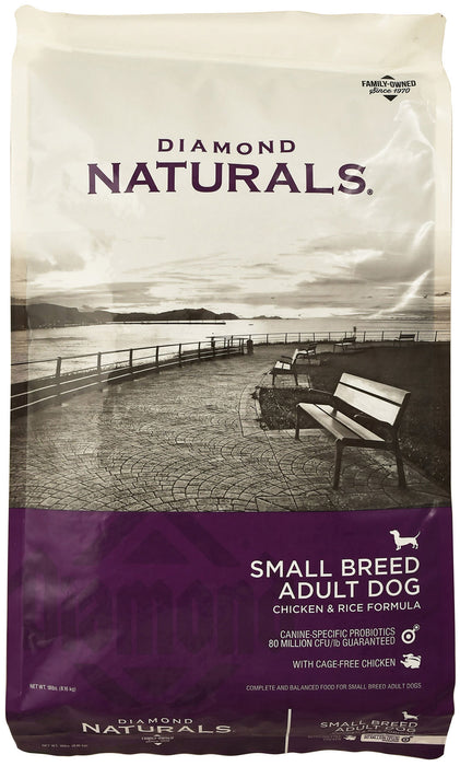 Diamond Naturals Chicken & Rice Small Breed Formula Dog Food - 18 lb Diamond Naturals Chicken & Rice Small Breed Formula  