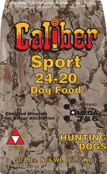 Caliber Sport 24-20 Dog Food (Camo Bag) -   